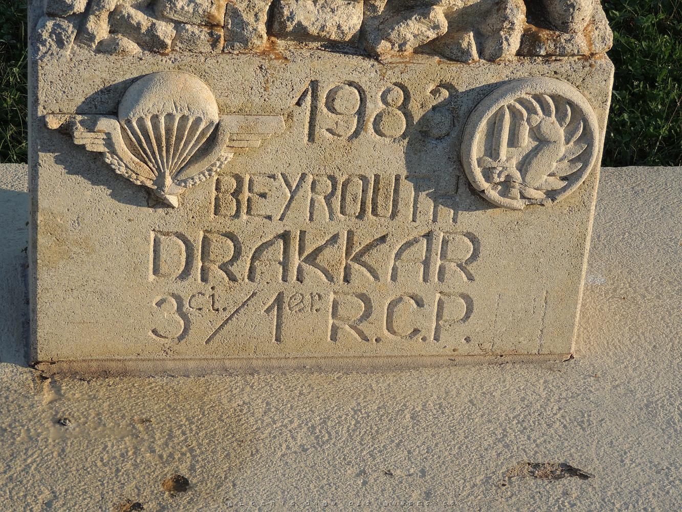 2018 10 23 TOULON CEREMONIE DU 35 EME ANNIVERSAIRE DE L ATTENTAT DU DRAKKAR A BEYROUTH (5).JPG -           